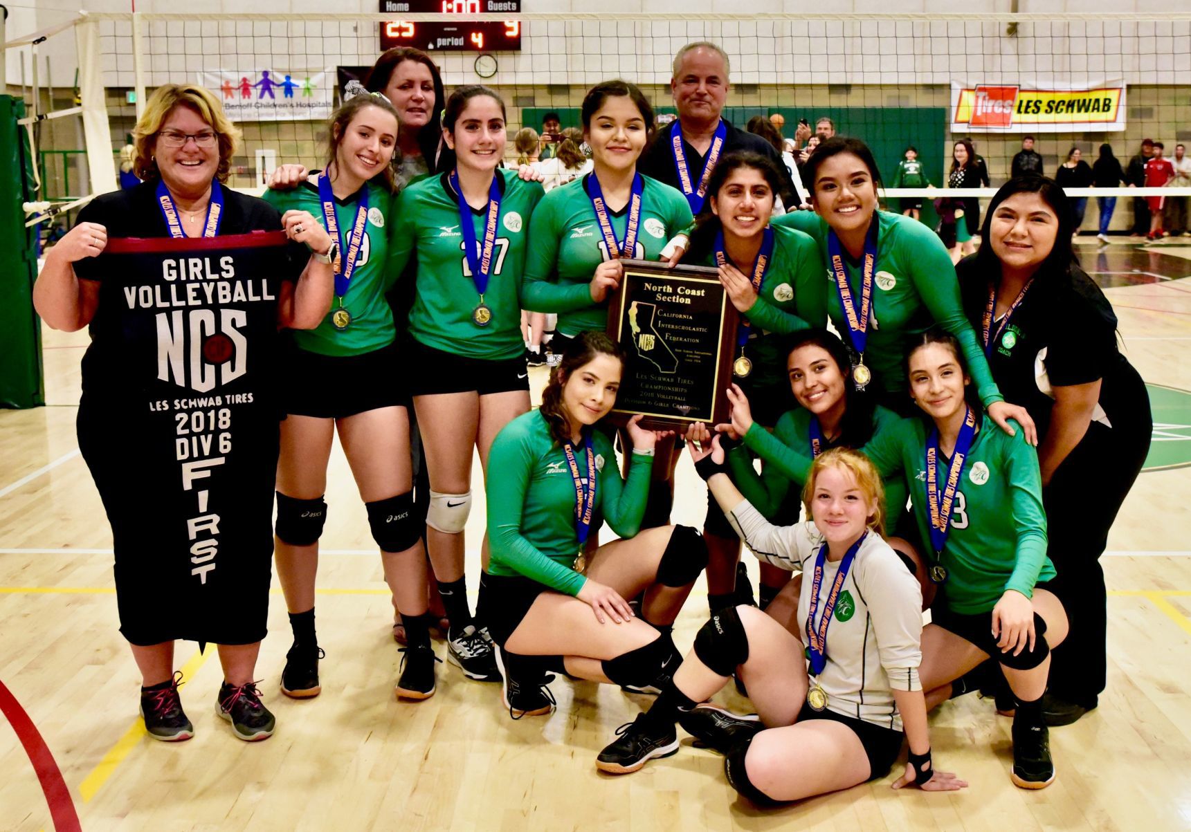 Calistoga High volleyball